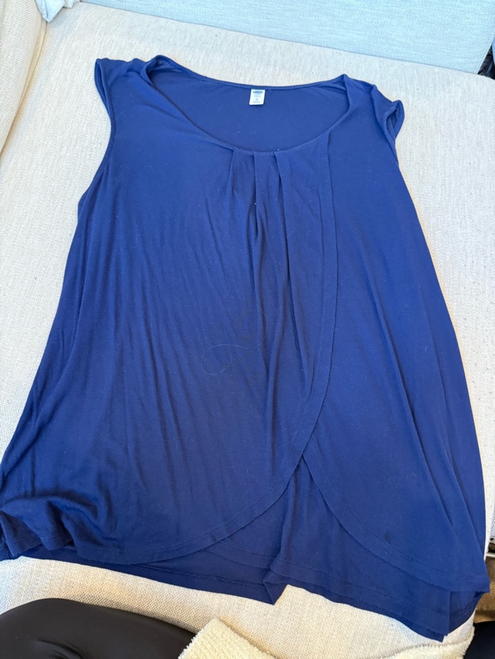 Old Navy Navy Blue Sleeveless tank - maternity
